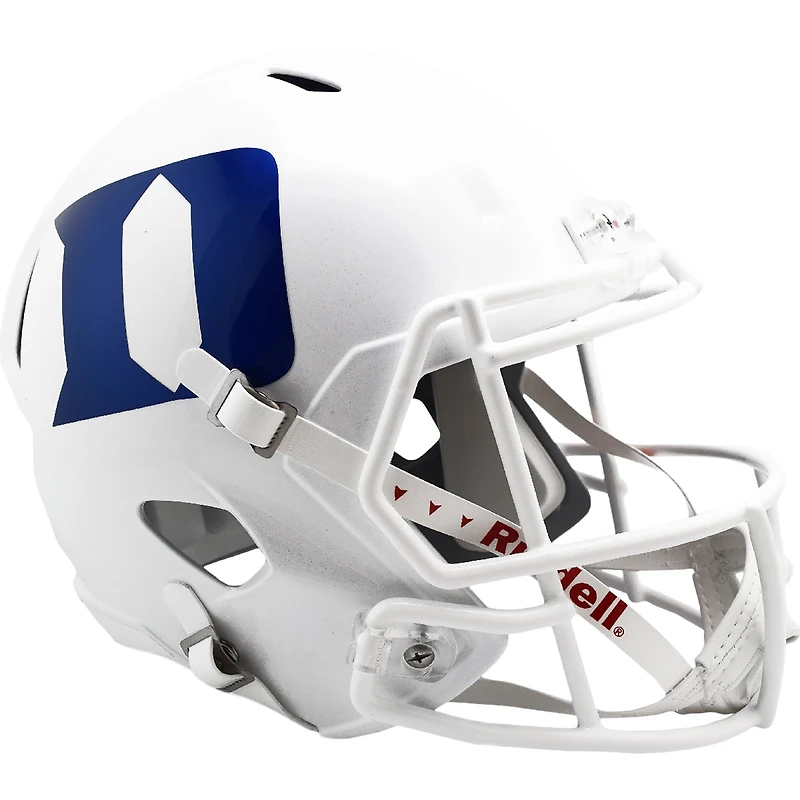 Casque réplique Duke Blue Devils Riddell 2023 White Revolution Speed