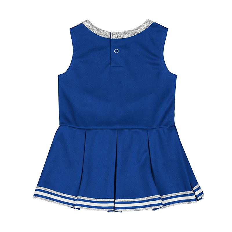 Girls Infant Colosseum Royal Duke Blue Devils Lollipop Park Cheer Dress