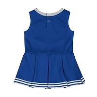 Girls Infant Colosseum Royal Duke Blue Devils Lollipop Park Cheer Dress