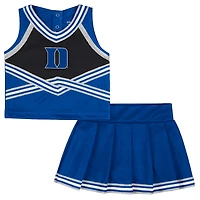 Girls Toddler Colosseum Royal Duke Blue Devils Lollipop Park Cheer Two-Piece Set