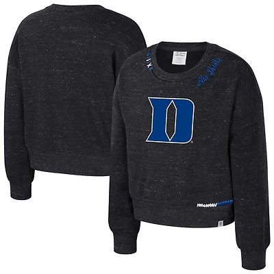 Sweat-shirt Just a Minute pour filles du Colisée, charbon de bois, Duke Blue Devils