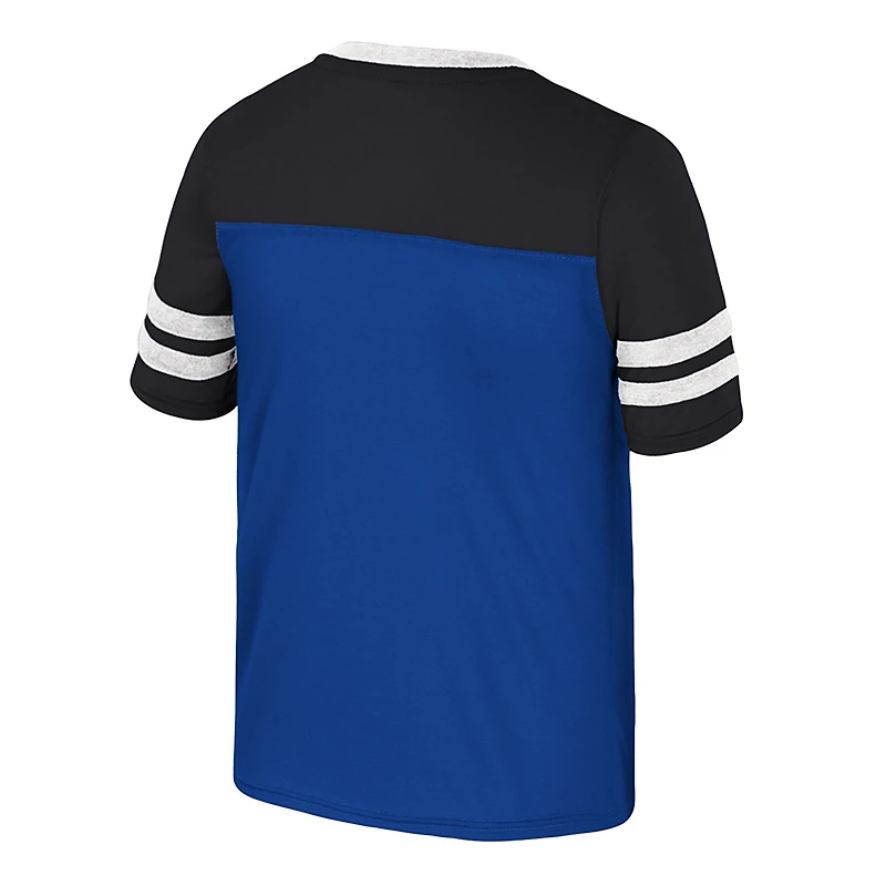 Girls Youth Colosseum Royal Duke Blue Devils Princess Bubblegum Bling T-Shirt