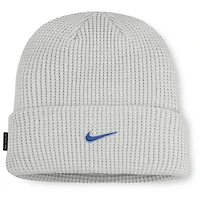 Men Nike Gray Duke Blue Devils 2025 On-Field Utility Cuffed Knit Hat