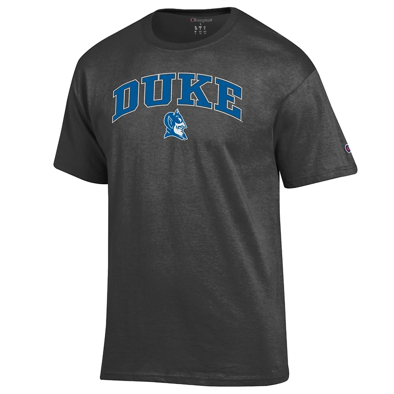 T-shirt à logo Arch Over des Blue Devils de Duke, anthracite, pour homme