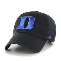 Casquette ajustable '47 Black Duke Blue Devils Clean Up pour homme