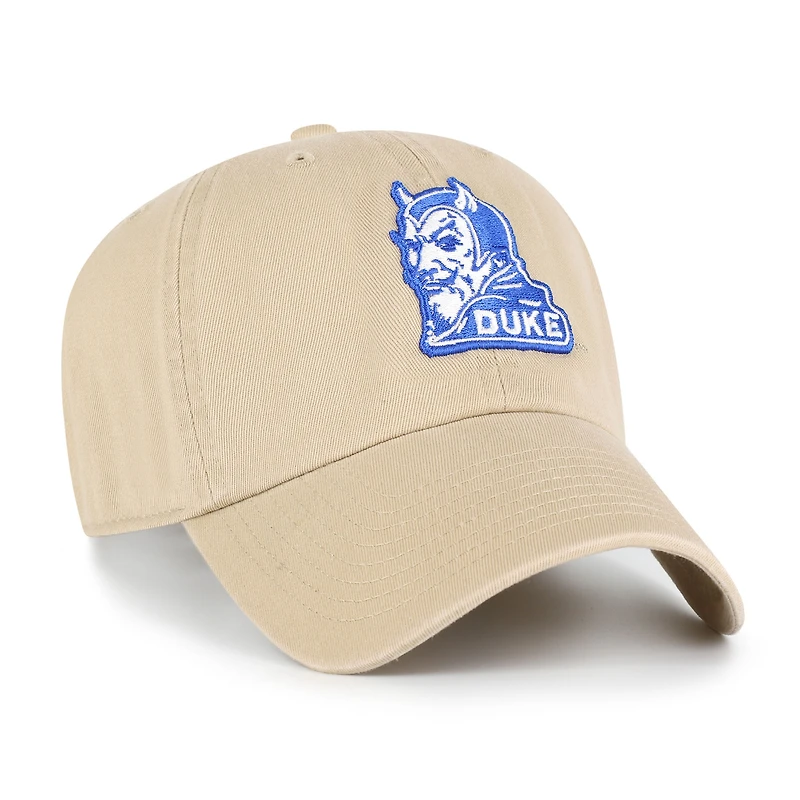 Casquette ajustable « 47 » pour homme, style « Kaki Duke Blue Devils Vault Clean Up »