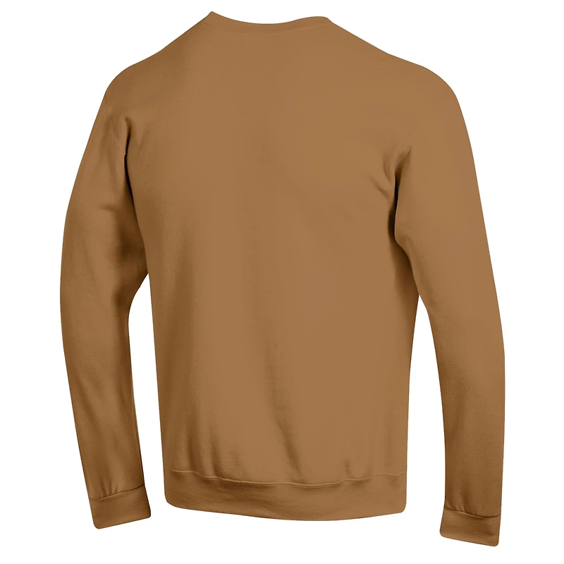 Sweat-shirt polaire Champion marron Duke Blue Devils Latte pour homme