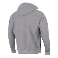 Sweat à capuche Champion pour homme, gris chiné, Duke Blue Devils, modèle Established Reverse Weave