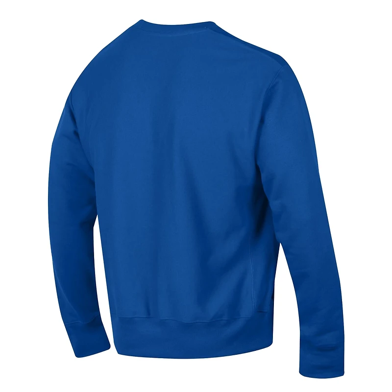 Men's Champion Royal Duke Blue Devils Relentless Reverse Weave Sweatshirt