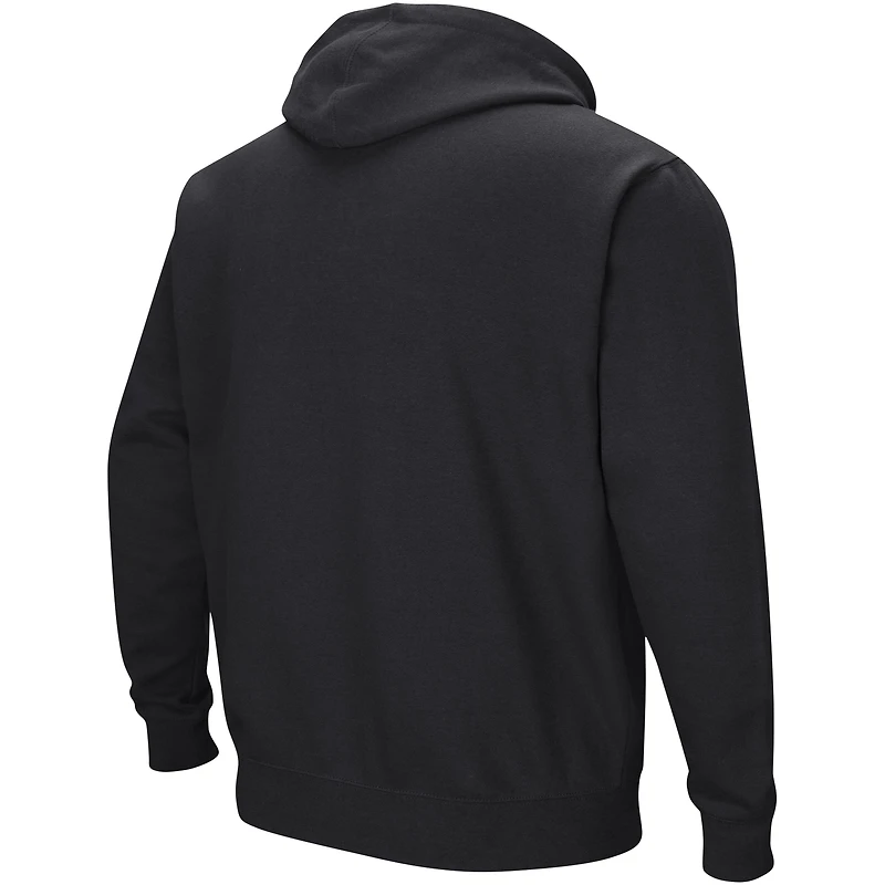 Sweat à capuche Colosseum Black Duke Blue Devils Arch & Logo 3.0 pour hommes