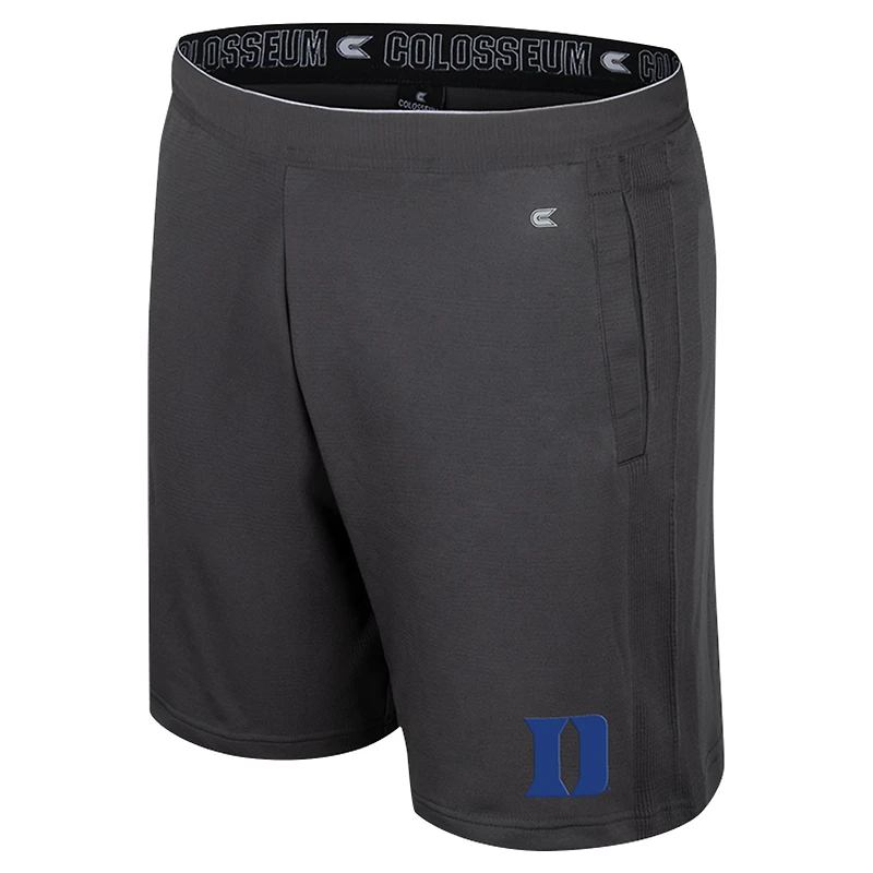 Men's Colosseum Charcoal Duke Blue Devils Forget Shorts