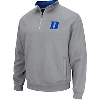 Haut à quart de zip Colosseum gris chiné Duke Blue Devils Tortugas pour hommes