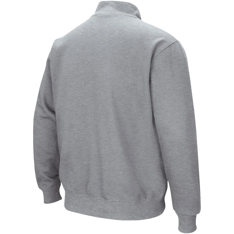 Haut à quart de zip Colosseum gris chiné Duke Blue Devils Tortugas pour hommes
