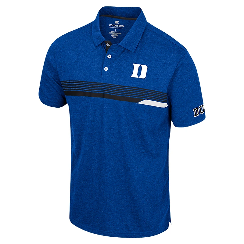Polo No Problemo pour homme Colosseum Royal Duke Blue Devils