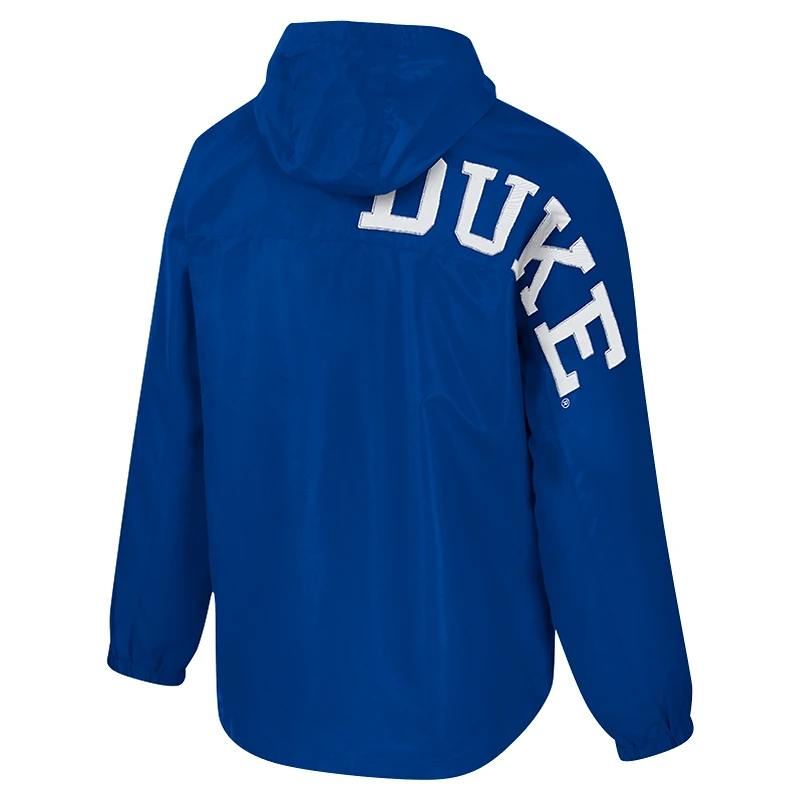 Veste anorak à demi-zip Colosseum Royal Duke Blue Devils Reloaded pour homme
