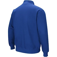 Men's Colosseum Royal Duke Blue Devils Tortugas Quarter-Zip Top