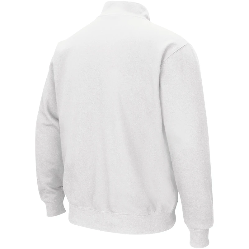 Haut à quart de zip Colosseum White Duke Blue Devils Tortugas pour hommes