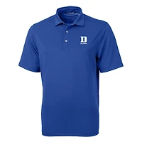 Polo homme Cutter & Buck Royal Duke Blue Devils Virtue Eco Pique DryTec recyclé