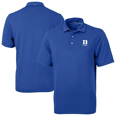 Polo homme Cutter & Buck Royal Duke Blue Devils Virtue Eco Pique DryTec recyclé