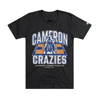 Men's Homefield Black Duke Blue Devils Basketball Vintage T-Shirt