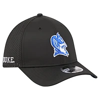 Casquette New Era noire Duke Blue Devils 39THIRTY M-Crown Flex Fit pour homme