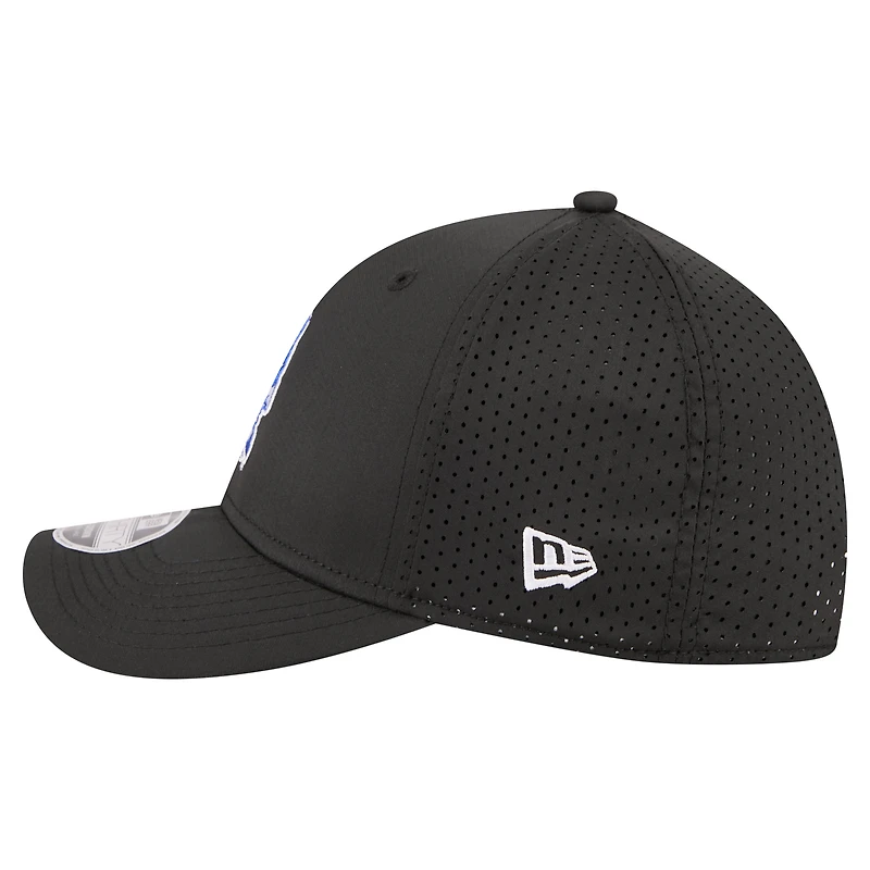 Casquette New Era noire Duke Blue Devils 39THIRTY M-Crown Flex Fit pour homme