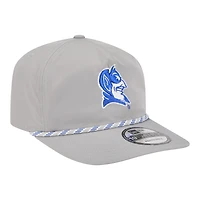 Men's New Era Gray Duke Blue Devils 19TWENTY Adjustable Hat