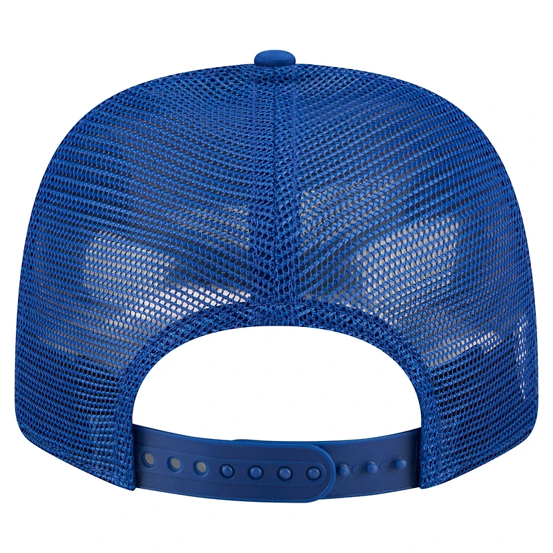 Men's New Era Royal Duke Blue Devils Primary 9SEVENTY Trucker Stretch-Snap Hat
