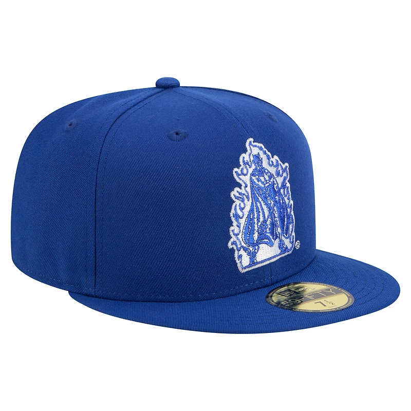 Men's New Era Royal Duke Blue Devils Vault 59FIFTY Fitted Hat