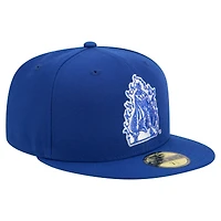Men's New Era Royal Duke Blue Devils Vault 59FIFTY Fitted Hat