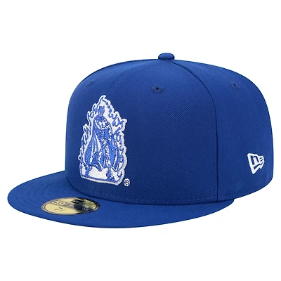 Men's New Era Royal Duke Blue Devils Vault 59FIFTY Fitted Hat