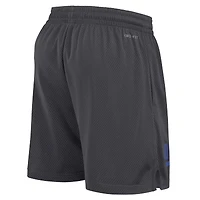 Men's Nike Anthracite Duke Blue Devils 2024 Sideline Performance Mesh Shorts
