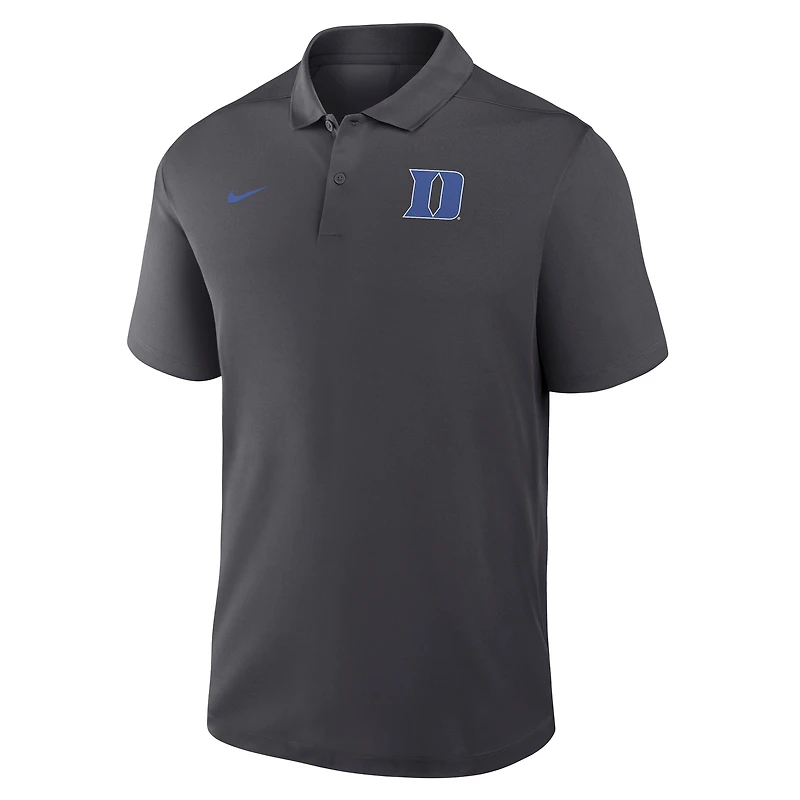 Men's Nike Anthracite Duke Blue Devils Dri-FIT Victory Polo