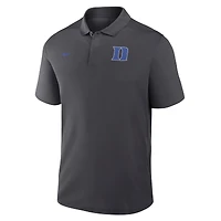 Men's Nike Anthracite Duke Blue Devils Dri-FIT Victory Polo