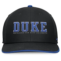 Men's Nike Black Duke Blue Devils 2025 On-Field Pro Performance Adjustable Hat