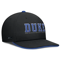 Men's Nike Black Duke Blue Devils 2025 On-Field Pro Performance Adjustable Hat
