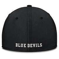 Casquette Nike Performance Flex On-Field Rise pour homme, noire, Duke Blue Devils 2025