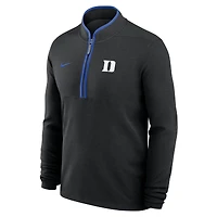 Men's Nike Black Duke Blue Devils Courtside Victory Dri-FIT Half-Zip Pullover