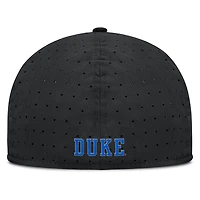 Casquette ajustée Nike noire Duke Blue Devils On-Field Dugout True Performance pour homme
