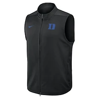 Men's Nike Black Duke Blue Devils Primetime Victory Performance Full-Zip Vest