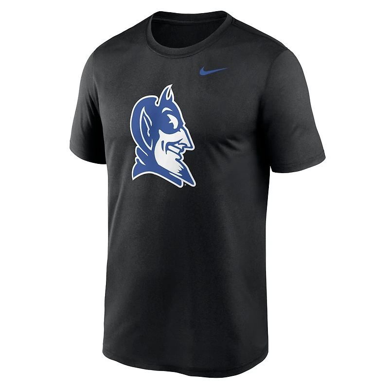 T-shirt Nike noir Duke Blue Devils Primetime Legend pour homme avec logo alternatif