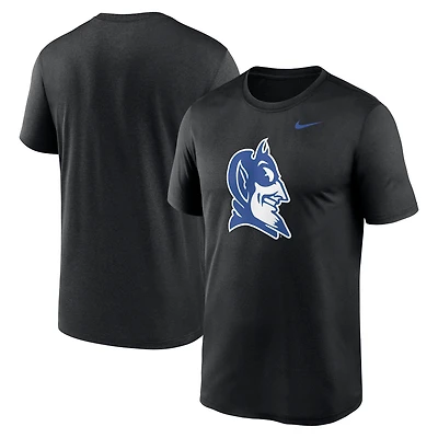 T-shirt Nike noir Duke Blue Devils Primetime Legend pour homme avec logo alternatif