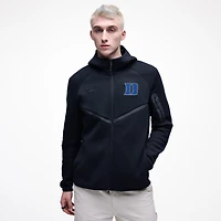 Men's Nike Black Duke Blue Devils Tech Fleece Full-Zip Windrunner Hoodie