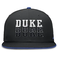 Casquette Nike True Primetime Performance pour homme, noire, Duke Blue Devils