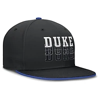 Casquette Nike True Primetime Performance pour homme, noire, Duke Blue Devils