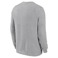 Men's Nike Gray Duke Blue Devils Arch Pullover Sweatshirt