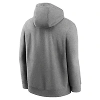 Men's Nike Gray Duke Blue Devils Club Fleece Arch Pullover Hoodie