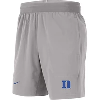 Short de performance Nike Duke Blue Devils Player pour homme, gris