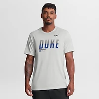T-shirt Nike Dri-FIT gris Duke Blue Devils Sideline Legend pour homme