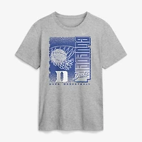 T-shirt de basketball Nike Refresh gris chiné Duke Blue Devils pour homme